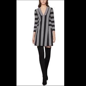 NWT!! Brand new, never worn BCBGMaxazria black/white dress